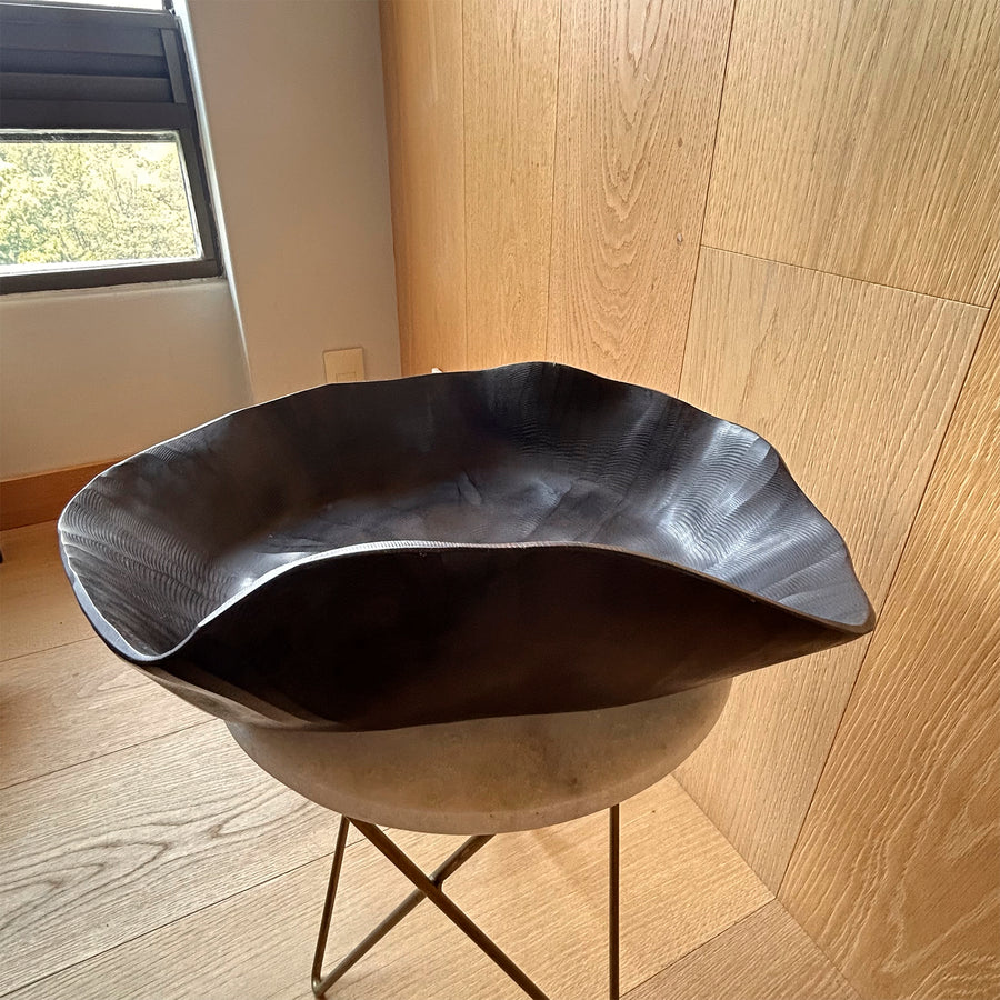 Bowl de Resina Corteza 44 x 30 x 11 cm