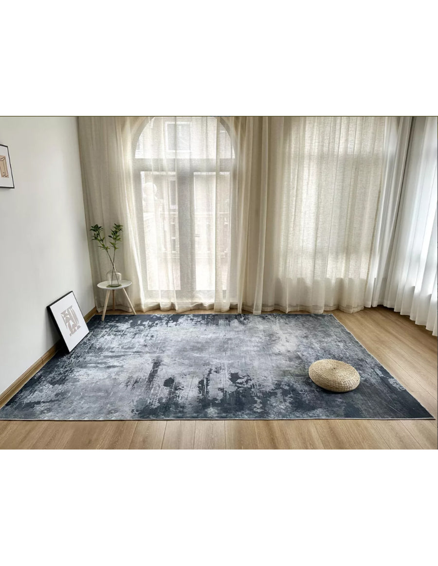 Tapete Elys Slate - Pelo Corto | 1.2 x 1.8 m