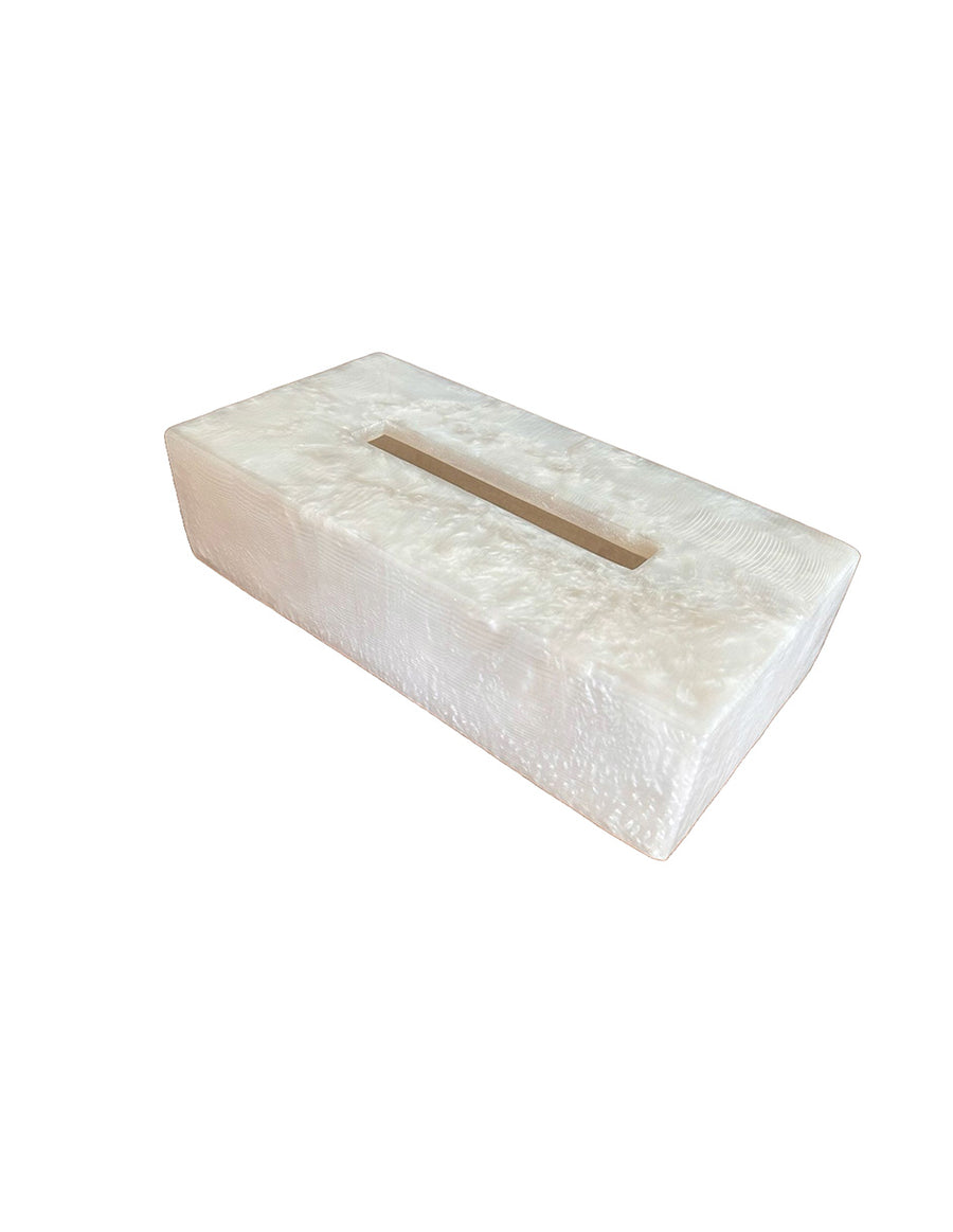 Set de Baño Enzo Aperlado – 6 Piezas de Resina Texturizada