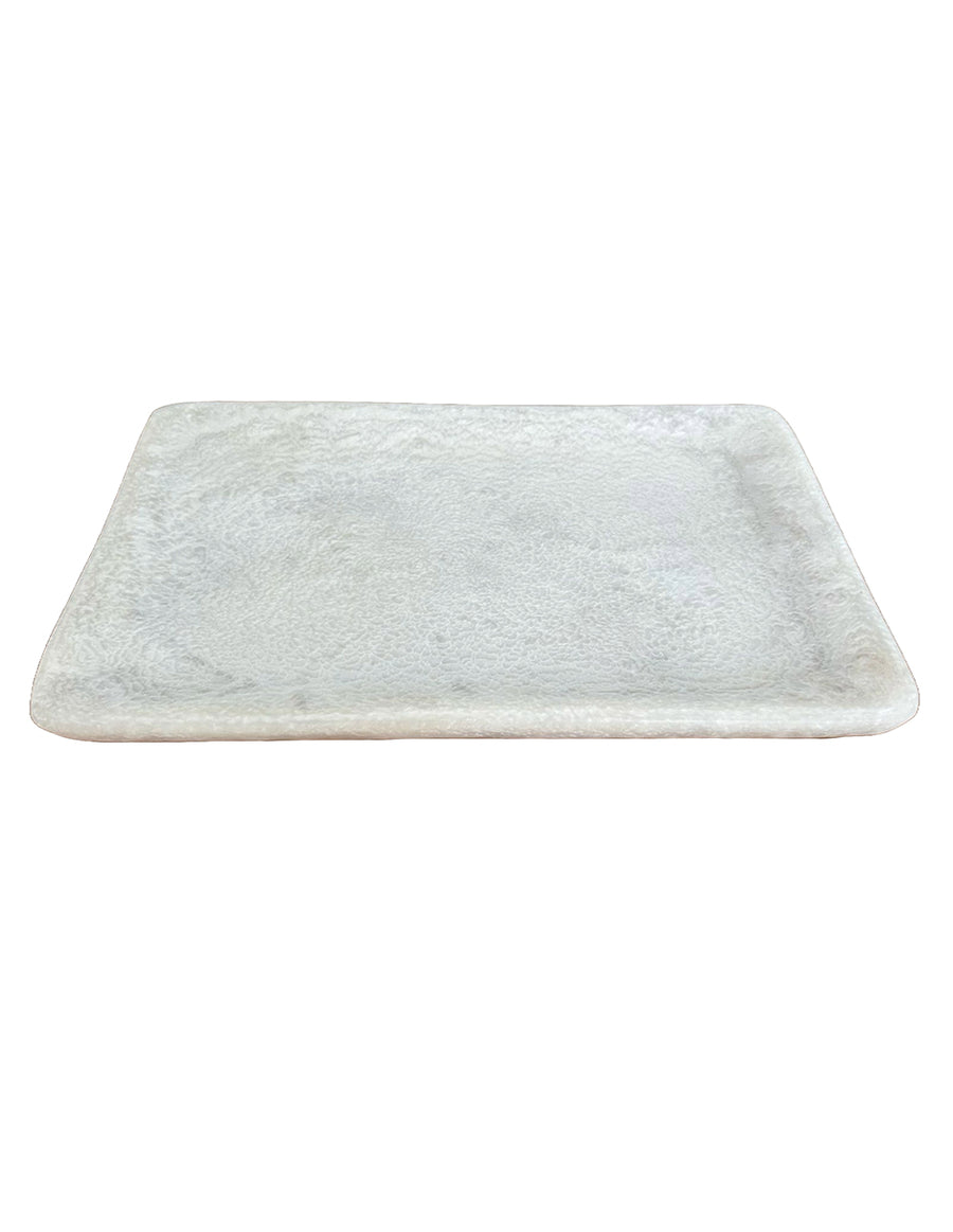 Set de Baño Enzo Aperlado – 6 Piezas de Resina Texturizada