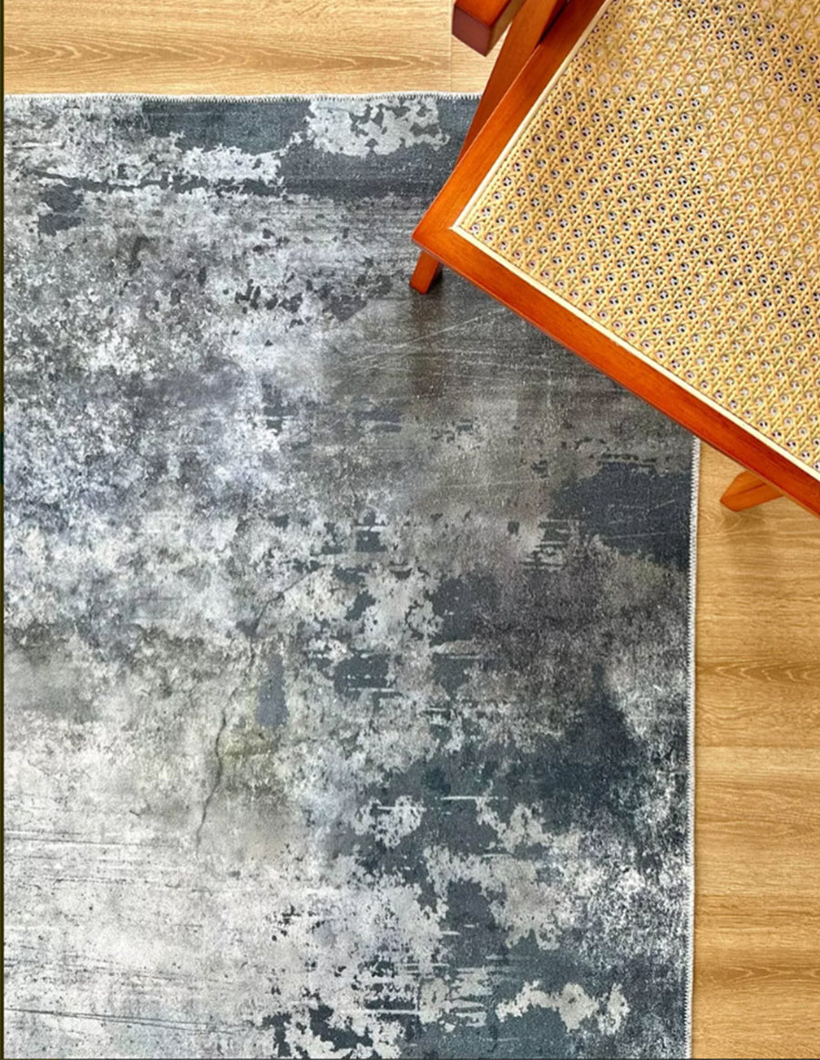 Tapete Elys Slate - Pelo Corto | 1.2 x 1.8 m