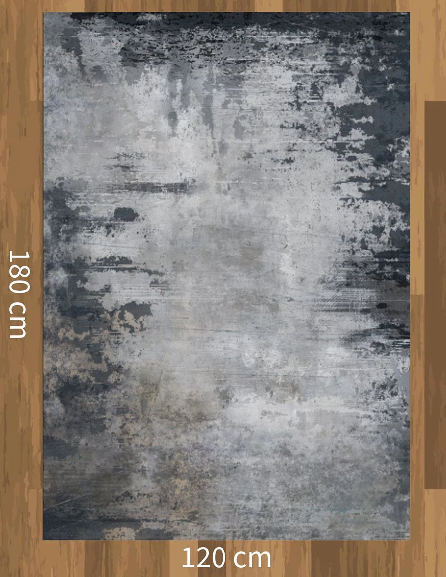 Tapete Elys Slate - Pelo Corto | 1.2 x 1.8 m