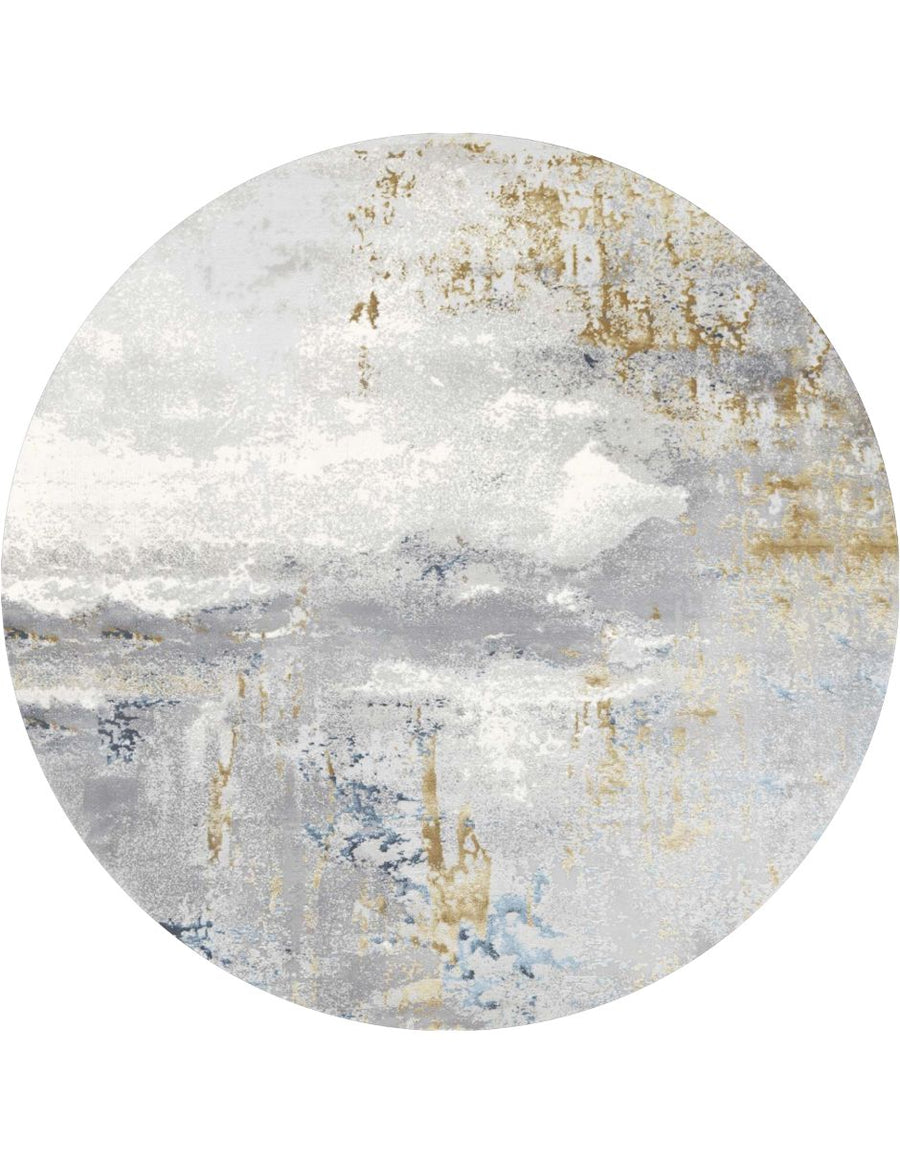 Tapete Meta Grey 2D | Redondo 2mts Diámetro