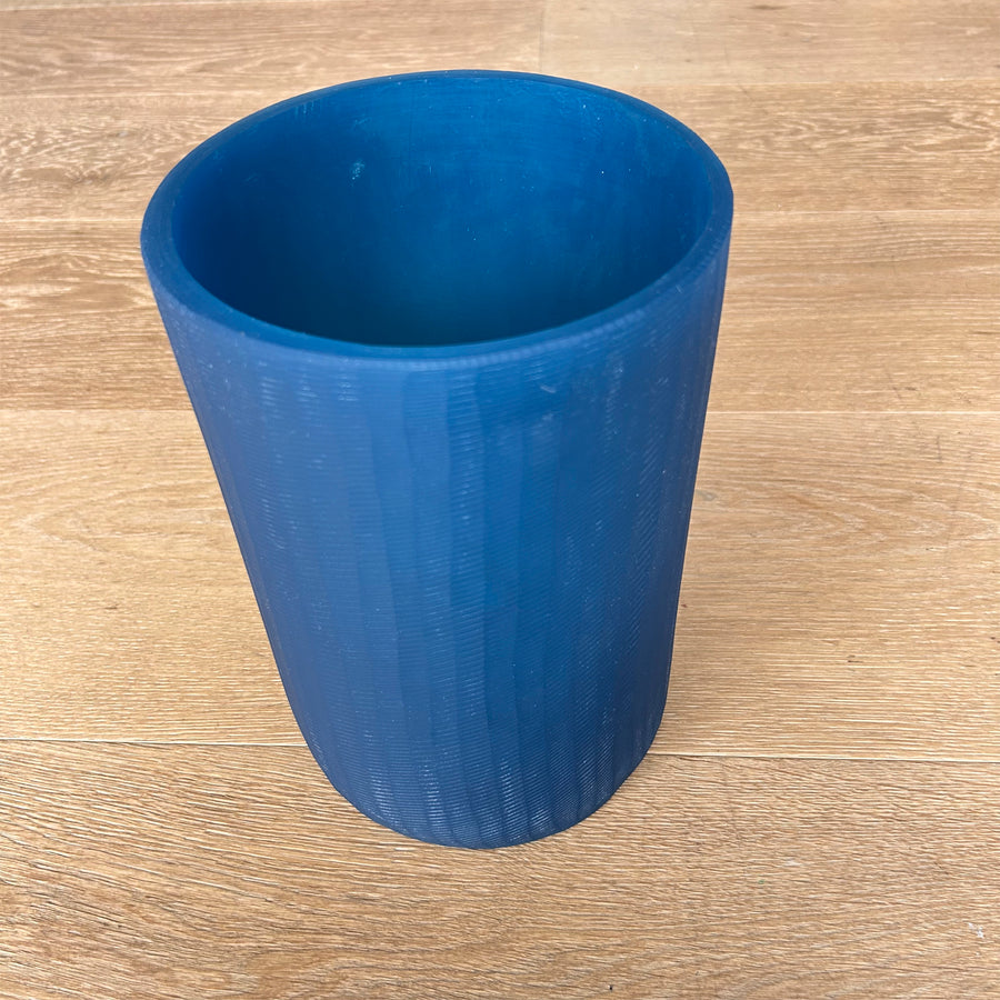 Set de baño de Resina Ana Azul Plumbago – 6 piezas