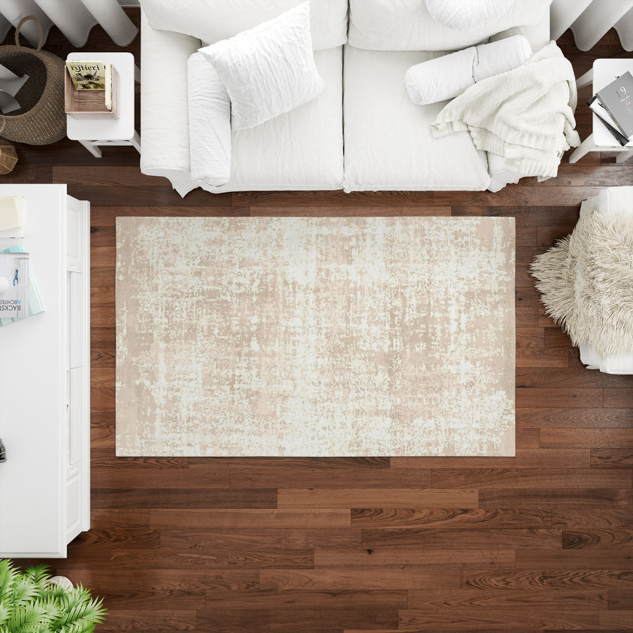 Tapete Nausi Beige Zero Pelo | 1.6 x 2.3 m.